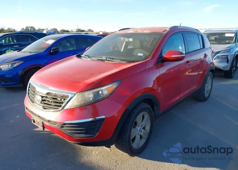 2012 Kia Sportage Lx z USA, uszkodzony, nr VIN KNDPB3A27C7299055